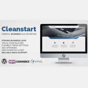 Corporate Business WordPress Theme - Cleanstart